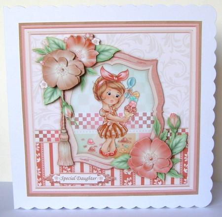 Have a Nice Day 8x8 Mini Kit & Decoupage by Margaret McCartney