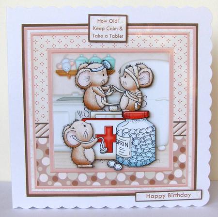 Get Well Mice Thank You, Birthday, Congratulations Mini Kit by Margaret McCartney