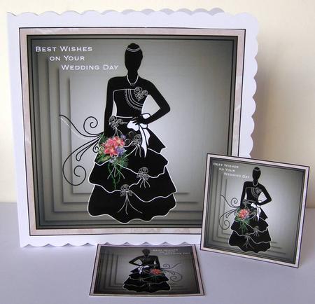 Silhouette Bride#8 by Margaret McCartney