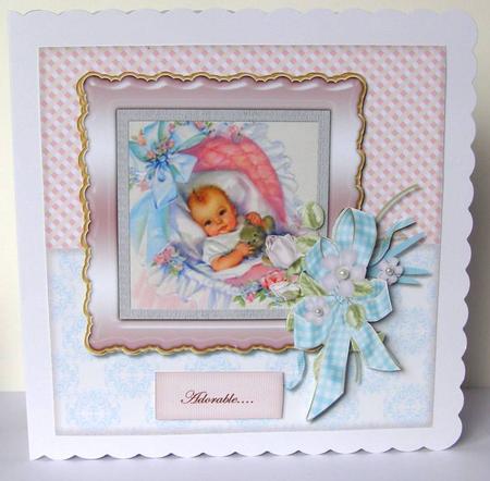 Adorable - new Baby Girl by Margaret McCartney