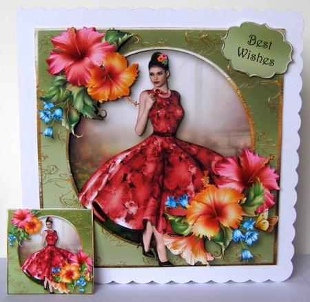 Fashionably Florale in Pink by Margaret McCartney