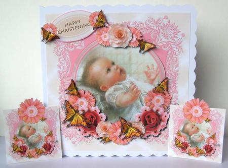 Beautiful Baby and Butterflies Mini Kit by Margaret McCartney