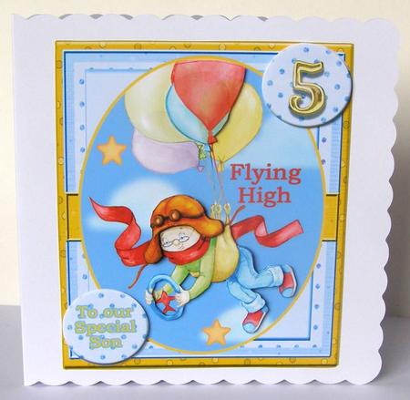 Flying High Little Boy #1 by Margaret McCartney