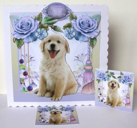 Labrador Puppy Mini Card Kit by Margaret McCartney