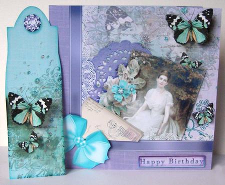 Cardtopper Vintage Memories 337 by Margaret McCartney