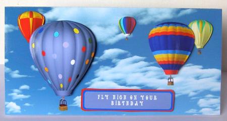 The Sky's the Limit Ballon Card by Margaret McCartney