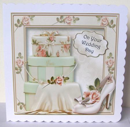 Beautiful Wedding Keepsake Boxes Quick Topper by Margaret McCartney