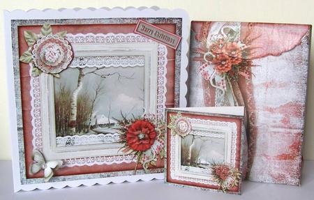 Cardtopper with Large Highbox Winter 370 by Margaret McCartney