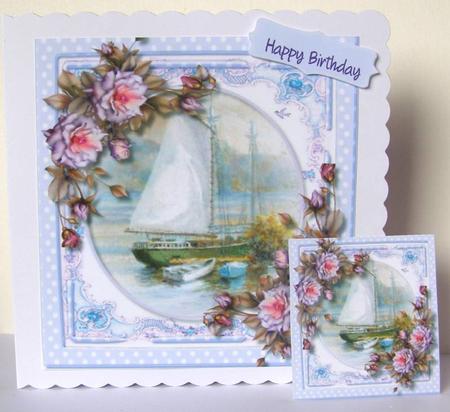Beautiful Sails and Roses  by Margaret McCartney