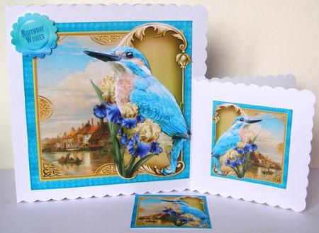 Kingfisher River, Mini Card Kit by Margaret McCartney