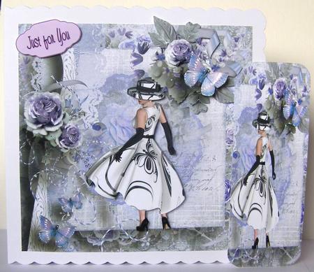 Lavender Lace Mini Kit by Margaret McCartney
