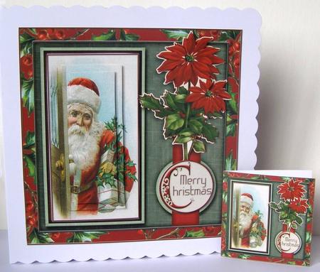 Cardtopper It's Near Christmas 420 by Margaret McCartney