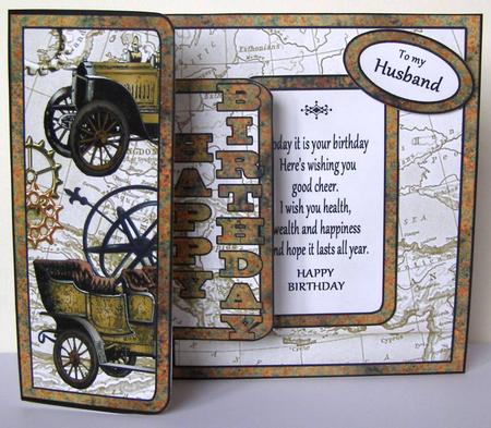 Fbp Vintage Car & Map by Margaret McCartney