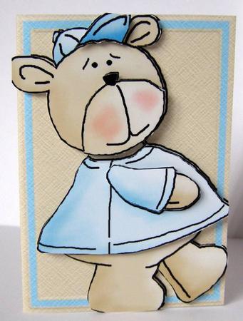 Lil' Bearz Card 1 by Margaret McCartney