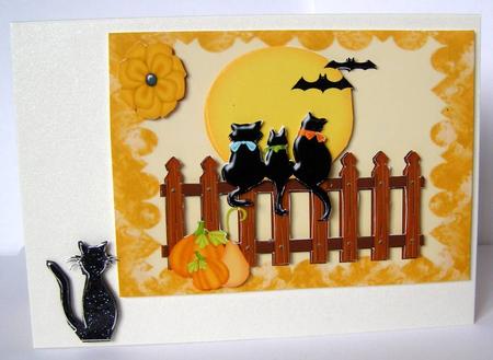 Little Kitties Sitting on a Fence by Margaret McCartney