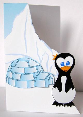 North Pole Cut Away by Margaret McCartney