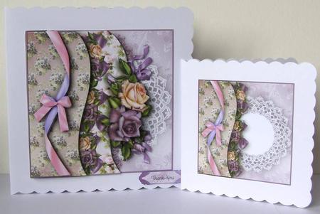 Triple Layer with Roses Mini Kit by Margaret McCartney