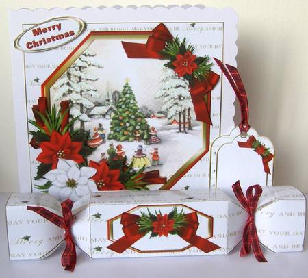 8x8 Vintage Carol Singers Mini Kit by Margaret McCartney