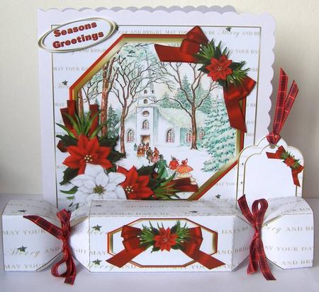8x8 Vintage Carol Singers 2 Mini Kit by Margaret McCartney