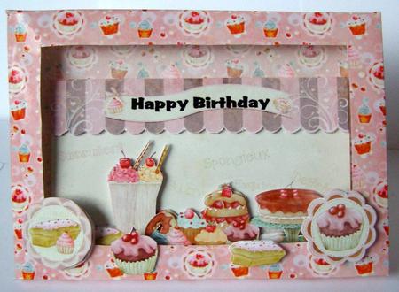 Cupcake Box Card Kit by Margaret McCartney