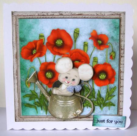 Mouse in the Garden!! by Margaret McCartney