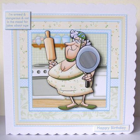 Armed & Dangerous Humorous Birthday or Anniversary Mini Kit by Margaret McCartney