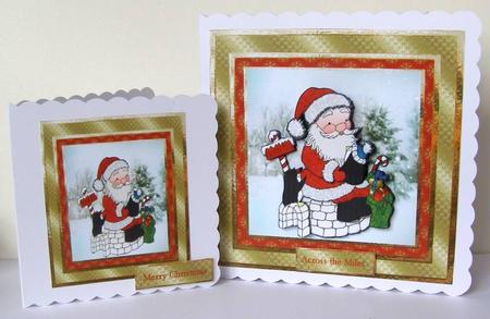 Penguins Visit 7x7 Card and Gift Card by Margaret McCartney