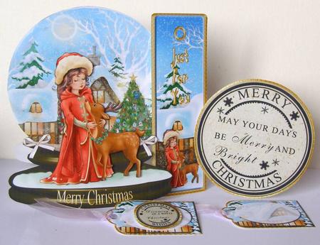 Mini Kit- 3D Snowglobe Scene - Holy Night by Margaret McCartney