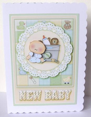 New Baby Step by Step, Decoupage by Margaret McCartney