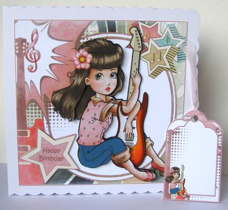 8x8 Mad About Music Teen Mini Kit by Margaret McCartney