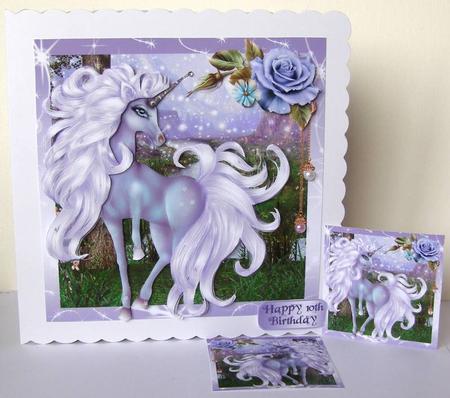 The Magical Unicorn, Mini Card Kit by Margaret McCartney