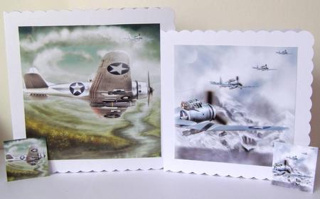War Planes 8x8 Papers by Margaret McCartney