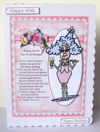 Stella Advantages of Being Over 60 Quick Card by Margaret McCartney