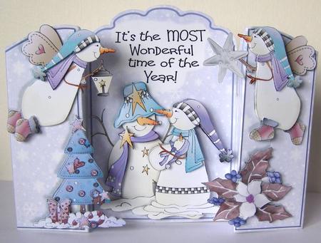 Theatre Fold 3D Mini-kit - the Most Wonderful Time by Margaret McCartney