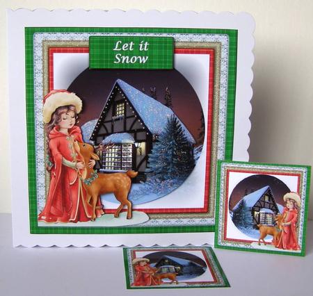 Mini Kit-christmas Scene #6 - Holy Night by Margaret McCartney