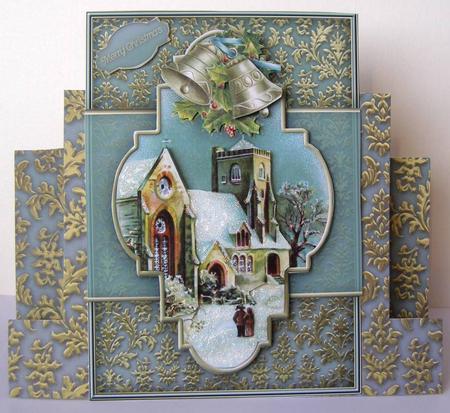 Festive Church Mini Kit by Margaret McCartney