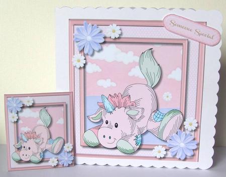 Ooops-a-daisy , Pink by Margaret McCartney