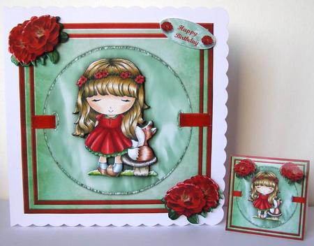 Penny with Fox Mini Kit by Margaret McCartney