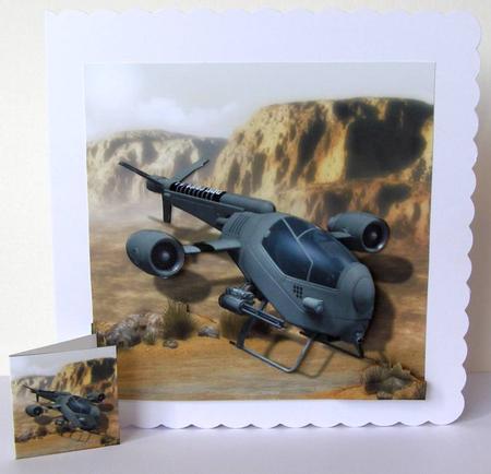 Happy Barn Finds - Dragonfly Aircraft Decoupage Insert & Tag by Margaret McCartney