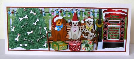 Canine Christmas Cards by Margaret McCartney