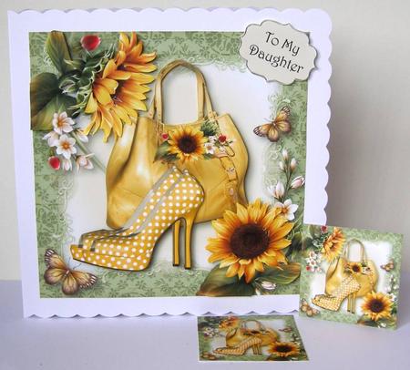 Handbags & Gladrags Sunshine Flowers by Margaret McCartney