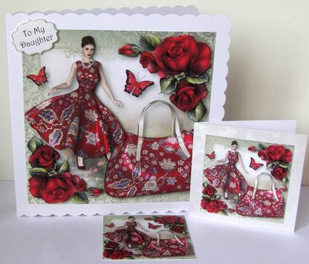 Handbags & Gladrags Matching Magenta by Margaret McCartney