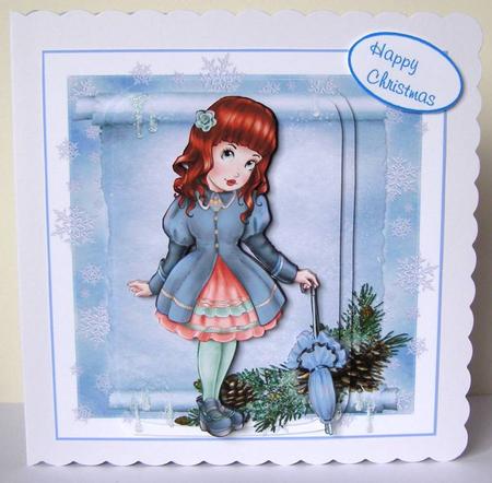Christmas Lovely and Chic Mini Kit by Margaret McCartney