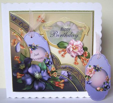 Late Bloom Lilac 8x8 Mini Kit by Margaret McCartney