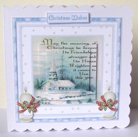 Christmas Carols Topper by Margaret McCartney