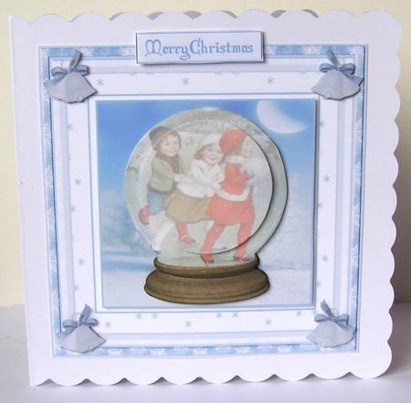 Season's Greeting's Topper by Margaret McCartney