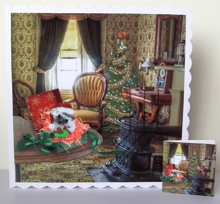 Yule Tide Magic - a Gift from Baby Hedgehog Jed 4 Kit + Tag+ by Margaret McCartney