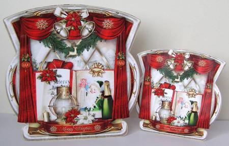 Vintage Christmas Windows with Decorative Card Kit by Margaret McCartney