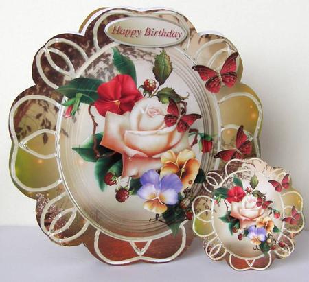 Last of the Summer - Fancy Shaped Card Mini Kit by Margaret McCartney