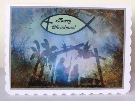 Meadow Creche Christian Christmas Nativity Mini Kit by Margaret McCartney